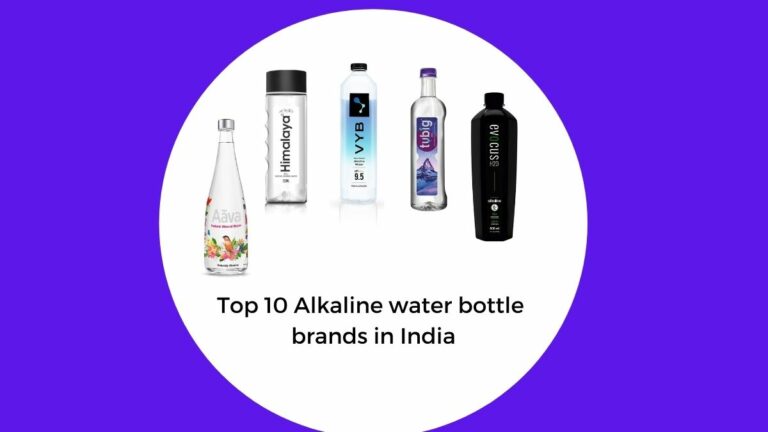 top and best alkaline water bottle brands in india for home and travel and party
