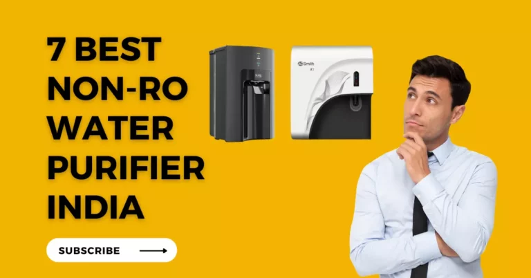 best non ro water purifier for home in india